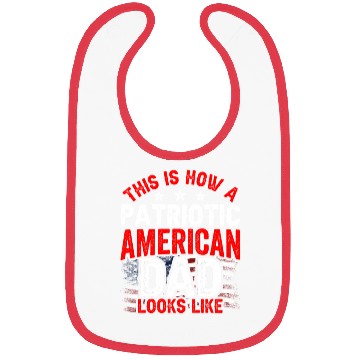 Discover This Is How A Patriotic American Dad Looks Like US Bibs