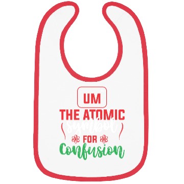 Discover The Atomic Symbol Science Teacher Gift Ideas Bibs