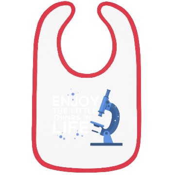 Discover Funny Microscope, Microbiologists Biology Science Bibs
