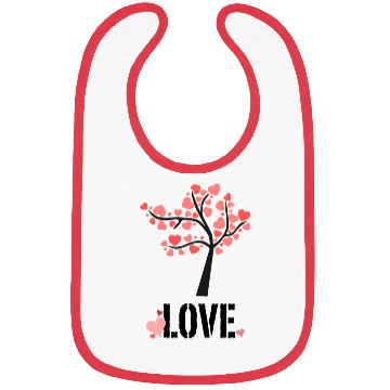 Discover Valentine's Love Tree! Bibs