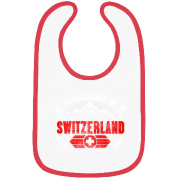 Discover Switzerland Proud Gift Idea Bibs