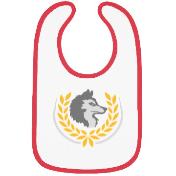 Discover Laurel Wreath Bad Wolf Bibs