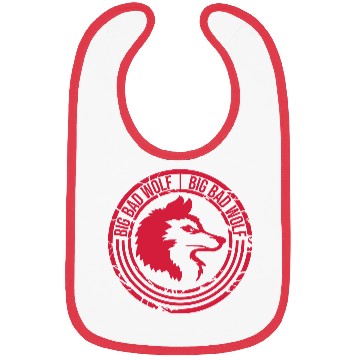 Discover big bad wolf quote Bibs