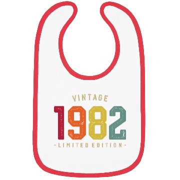 Discover Vintage 1982 Bibs