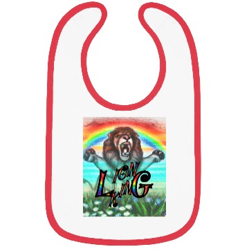 Discover lion king Bibs