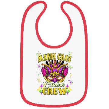 Discover Mardi Gras Cruise Crew Bibs