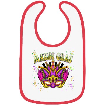 Discover Cool Carnival Mardi Gras Bibs