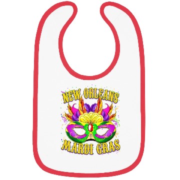 Discover New Orleans Mardi Gras Carnival Bibs