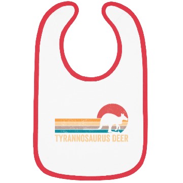 Discover Funny Kangaroo Tyrannosaurus Deer Retro Bibs
