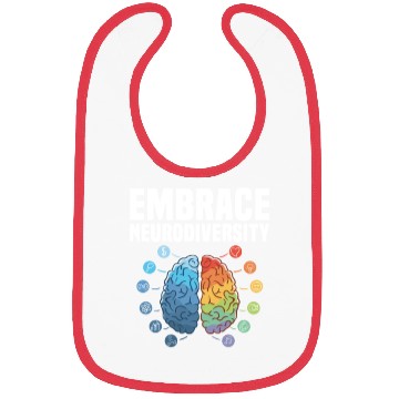 Discover Embrace Neurodiversity Bibs