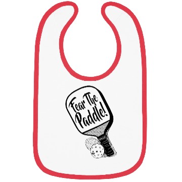 Discover Fear The Pickleball Paddle Solo Bibs