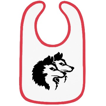 Discover Alpha Wolf Pack Logo Bibs