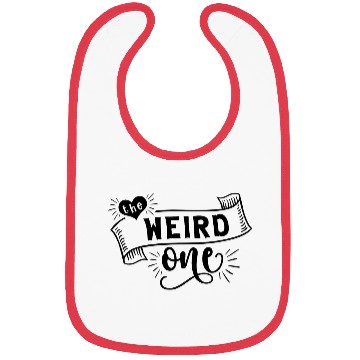 Discover The Weird One - Wedding Party - Friends Bibs