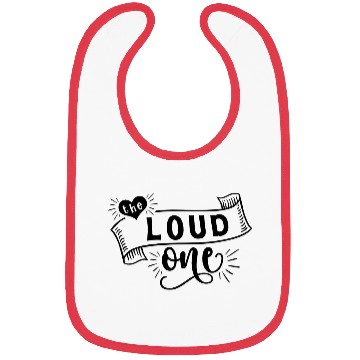 Discover The Loud One - Wedding Party - Friends Bibs