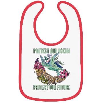 Discover Marine Biology Protect Our Ocean Loves Marine Life Bibs