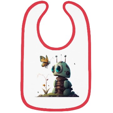 Discover Robot Butterfly Bibs