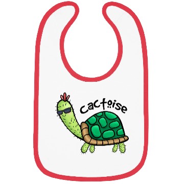 Discover Cool Tortoise Mixed Cactus Cactoise Bibs