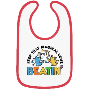Discover Rainbow Animal Singing Playing Unicorn Lover Bibs