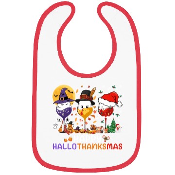 Discover Hallothanksmas Halloween Thanksgiving Christmas Bibs