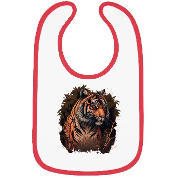 Discover Tiger in the Woods Bibs