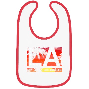 Discover Los Angeles LA California Gift Bibs