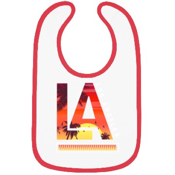 Discover Los Angeles LA California Gift Bibs