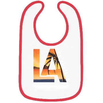 Discover Los Angeles LA California Gift Bibs
