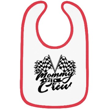 Discover Mommy Pit Crew - mommy Bibs