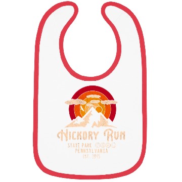 Discover Hickory Run state park Pennsylvania retro camping Bibs