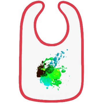 Discover 1:1 poster green blops Bibs