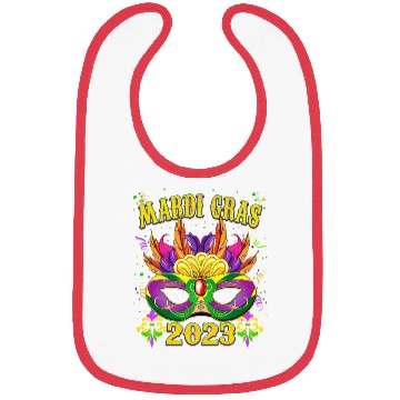 Discover Beads Bling Party - Mardi Gras 2023 Bibs