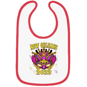 Discover New Orleans 2023 Mardi Gras Festival Bibs