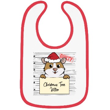 Discover Guinea pig christmas funny prison Bibs