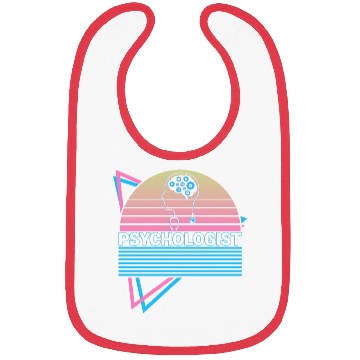 Discover Psychologist Psychology Retro Bibs