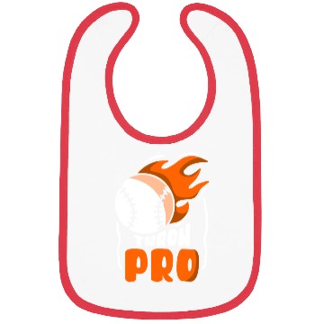 Discover Throw Pro Baseball Pitcher Hobby Player Sayings Bibs