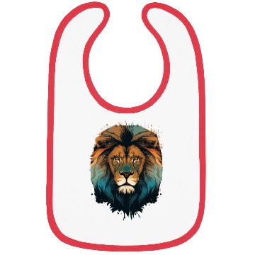Discover Lion Lion Bibs