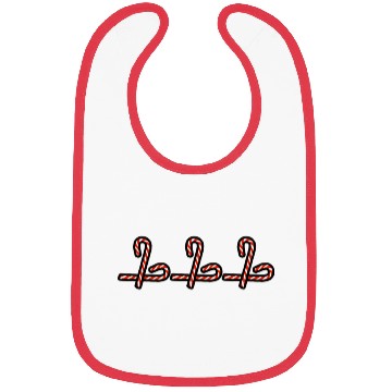 Discover Christmas Gift Christmas Candy Canes Bibs