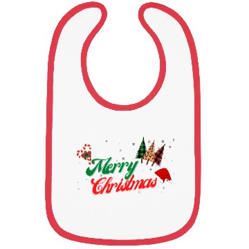 Discover merry christmas gift Bibs