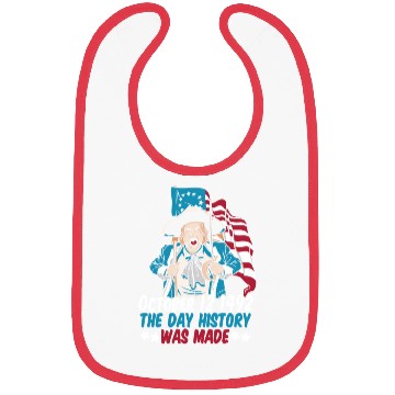 Discover Columbus Day 1492 Us Flag Bibs