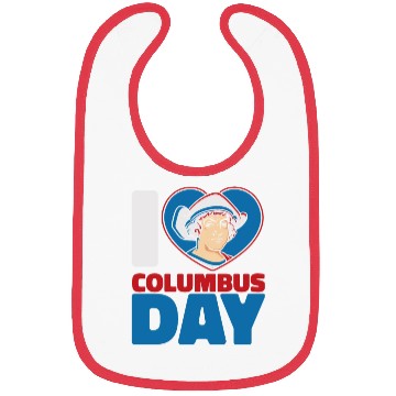 Discover Columbus Day 1492 Bibs