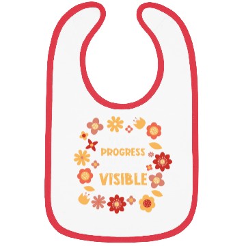 Discover Progress Life Quotes Positive Message Wisdom Bibs