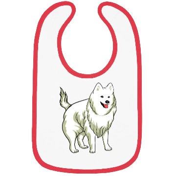 Discover Samoyed Cute White Dog Owners Pet Lover Gift Ideas Bibs