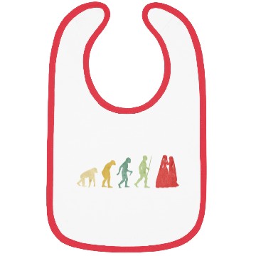 Discover Lesbian Couple Romantic Wedding Wife Evolution Bibs