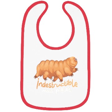 Discover Indestructible Moss Piglet Science Tardigrade Bibs