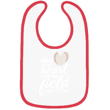 Discover My Heart Is On That Field Bibs