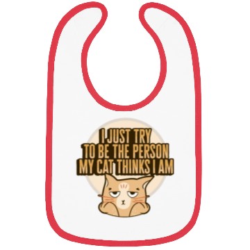 Discover Cat Meme Design for a Cat Lady or Cat Mom Bibs