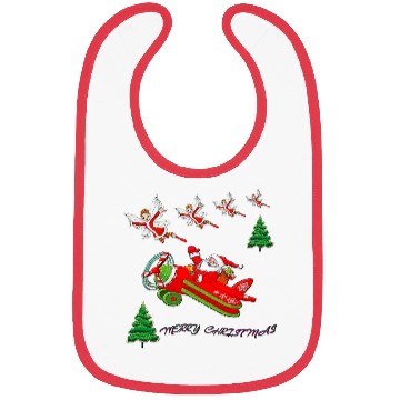 Discover HAPPY MERRY CHRISTMAS Bibs
