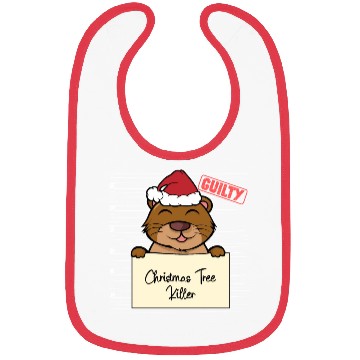 Discover Sea otter christmas funny prison Bibs