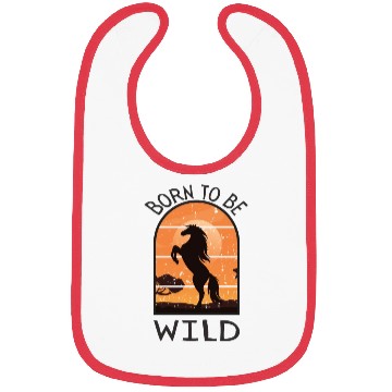 Discover BORN TOBE WILD HORSE Bibs