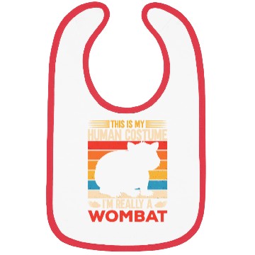 Discover Combat Wombat For A Wombats Lover Bibs